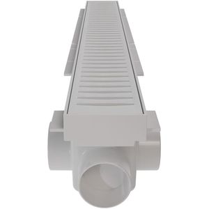 Ralo Astra Linear com Tampa Vazada Branco - 70cm