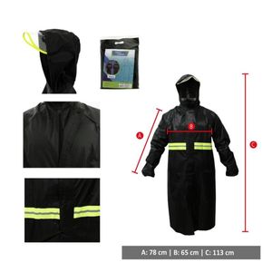 Capa de Motoqueiro Imporiente - Preto
