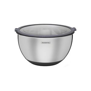 Bowl Tramontina Cucina com Tampa Aço Inox - 3 Litros