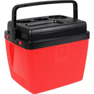 Caixa Térmica Bel Vermelha/Preta - 12 Litros