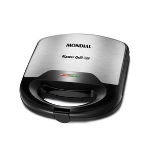 Sanduicheira Mondial Master Grill Preto/Inox S-20 - 127V