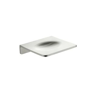 Saboneteira Astra Alumínio Anodizado Silver Matte