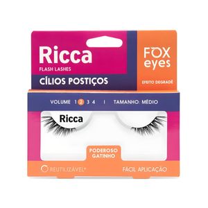 Cílios Ricca Fox Eyes Poderoso Gatinho