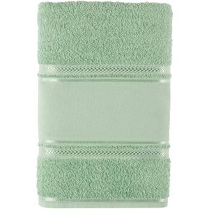 Toalha de Banho Teka para Bordar Criativa - Verde