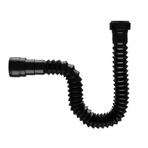 Sifão Astra Universal Sanfonado Super - Preto