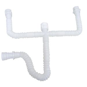 Sifão Astra Universal Triplo Sanfonado - Branco