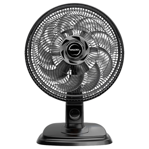 Ventilador de Mesa/Parede Mallory 40cm Egeo Preto/Grafite - 127V