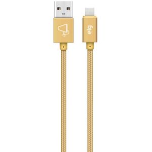 Cabo ELG Nylon Reforcado Usb Tipo-C - TC20BG