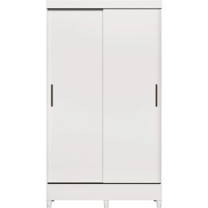 Guarda-Roupa Santos Andirá Fit 2 Portas de Correr - Branco