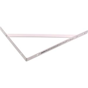 Suporte Bemfixa Mão Francesa Simples Branco - 25cm