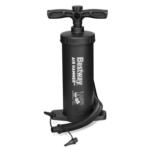 Bomba de ar Manual Náutika Bestway Air Hammer - Preto