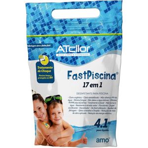 Tratamento Atcllor de Choque Fast Piscina 17 em 1 - 4,1kg