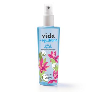Desodorante Colônia Jequiti Vida+Equilíbrio Lírio Algodão