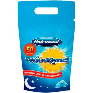 Cloro Hidroazul Weekend Desinfetante para Piscina - 2,4kg