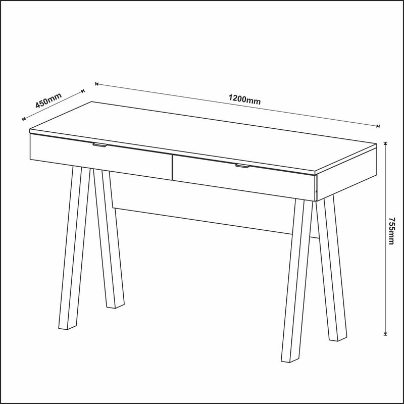 mesa-escrivaninha-tecno-mobili-2-gavetas-me4128-amendoa -1-