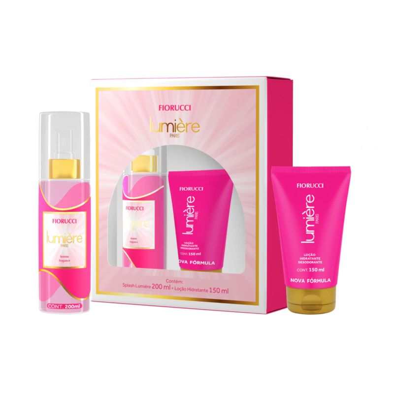 kit-fiorucci-lumiere-deo-colonia-splash-locao-hidratante