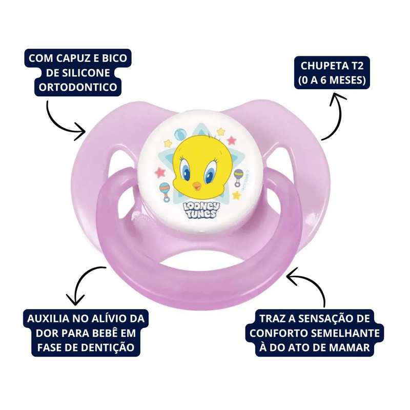 chupeta-babygo-com-capuz-looney-tunes-t2-rosa-2