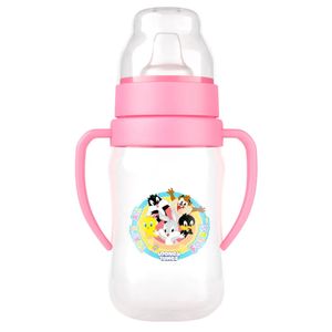 Copo Treinamento BabyGo com Alça Looney Tunes Rosa - 400ml