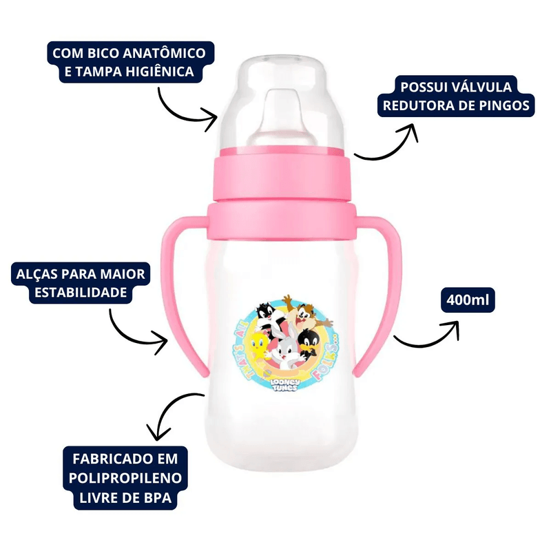 copo-treinamento-babygo-com-alca-looney-tunes-rosa-400ml-2