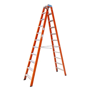 Escada de Fibra Botafogo Profissional Duplo Acesso - 11 Degraus