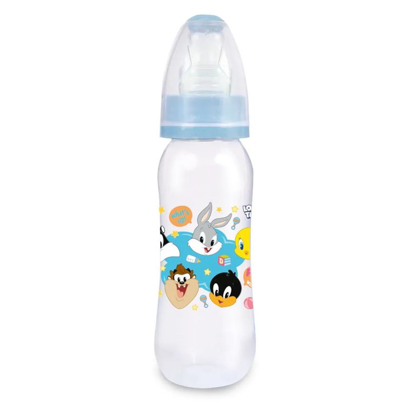 mamadeira-babygo-com-2-bicos-looney-tunes-azul-240ml-1--1-
