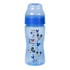 Mamadeira BabyGo Ortodôntica Wide Neck Mickey - 270ml