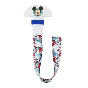 Prendedor de Chupeta BabyGo Fita Decorada - Mickey