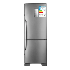 Refrigerador Panasonic A+++ Frost Free 480 Litros Aço Escovado - NR-BB71PVFX