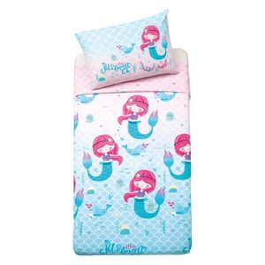 Jogo de Cama Döhler Kids Priori Mini Mermaid - 3 Peças