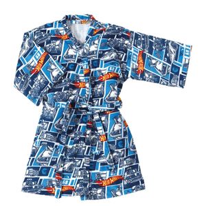 Roupão Infantil Döhler Hot Wheels 12 Tamanho - P