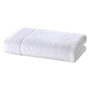 Toalha Banhão Döhler Kairo jacquard Branco - 90 x 150cm