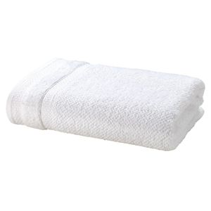Toalha de Banho Döhler Felpudo Jacquard Marrocos Branco