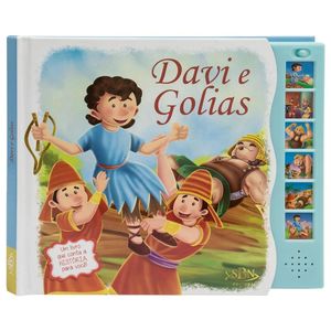 Livro Sonoro Todolivro História da Bíblia Davi e Golias