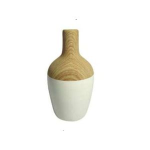 Vaso Decorativo BTC Contemporâneo de Cerâmica – 10 x 18,8cm