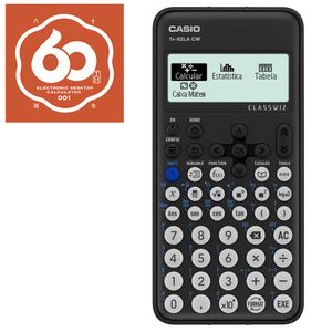 Calculadora Científica Casio Preta - FX-82LACW