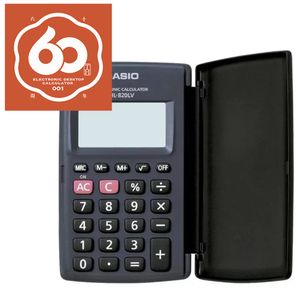 Calculadora Casio Bolso 8 Dig Hl-820lv-Bk-W4 - Preto