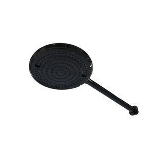 Chuveiro Durin de Água Fria 8" sem Registro - Preto