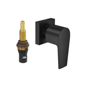 Acabamento para Registro Deca Mecanismo de 1/2V - Black Matte