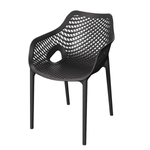 poltrona-forte-plastico-colmeia-preta