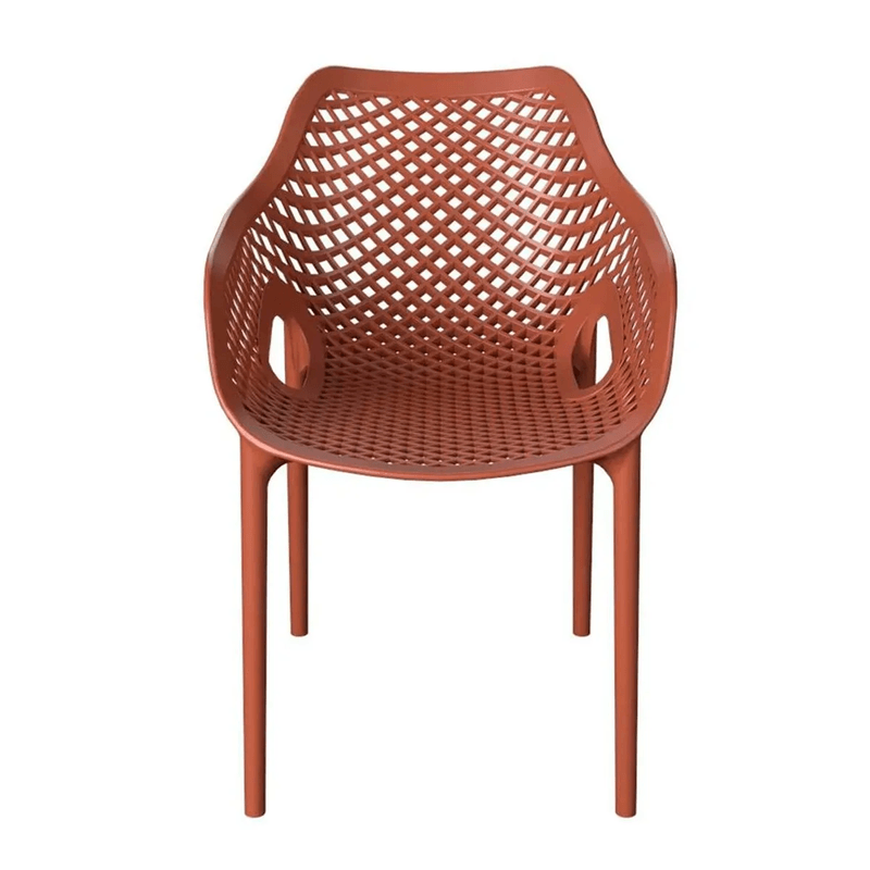 poltrona-forte-plastico-colmeia-terracota