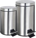 kit-lixeira-rayco-aco-inox-com-pedal-3-e-12-litros