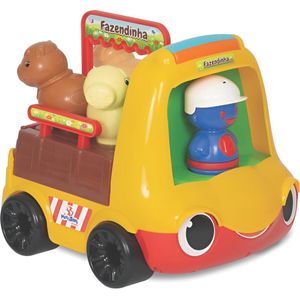 Brinquedo Mercotoys Truckids Fazendinha