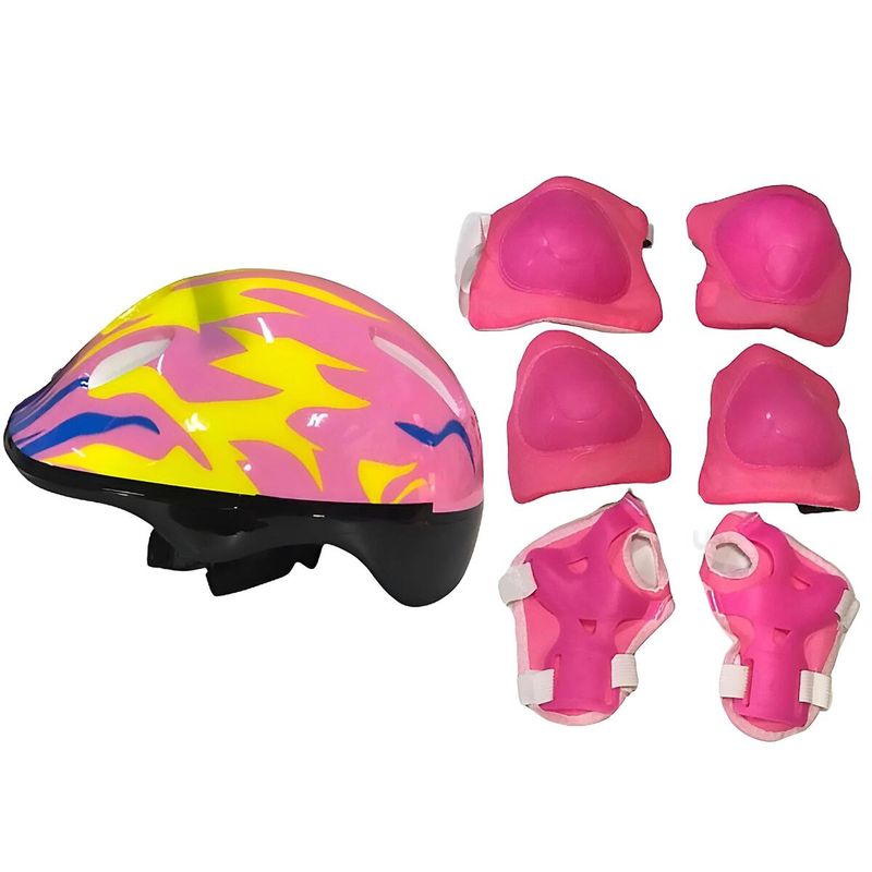kit-de-protecao-zippy-toys-chamas-rosa-com-capacete-1
