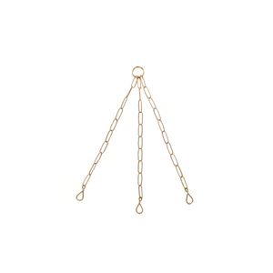 Corrente para vaso Iguatemi Metal Lustre Dourada -  70cm