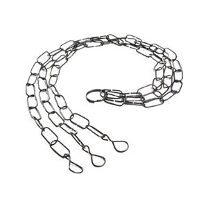 Corrente para vaso Iguatemi Metal  Preta - 54cm