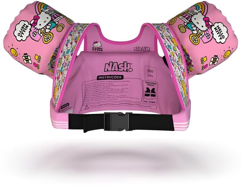 boia-infantil-nash-com-colete-salva-vidas-hello-kitty-3