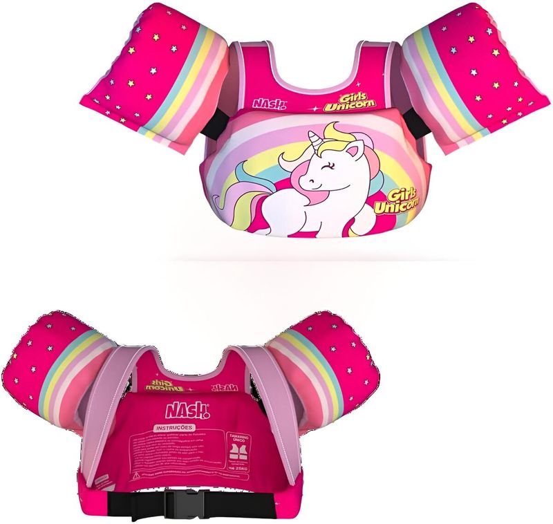 boia-infantil-nash-com-colete-salva-vidas-unicornio-1