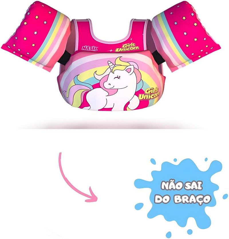 boia-infantil-nash-com-colete-salva-vidas-unicornio-2