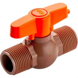 Registro Herc Esfera com Rosca Externa - 3/4