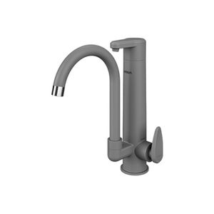 Torneira de Mesa Viqua Allure com Purificador - Cinza Fosco